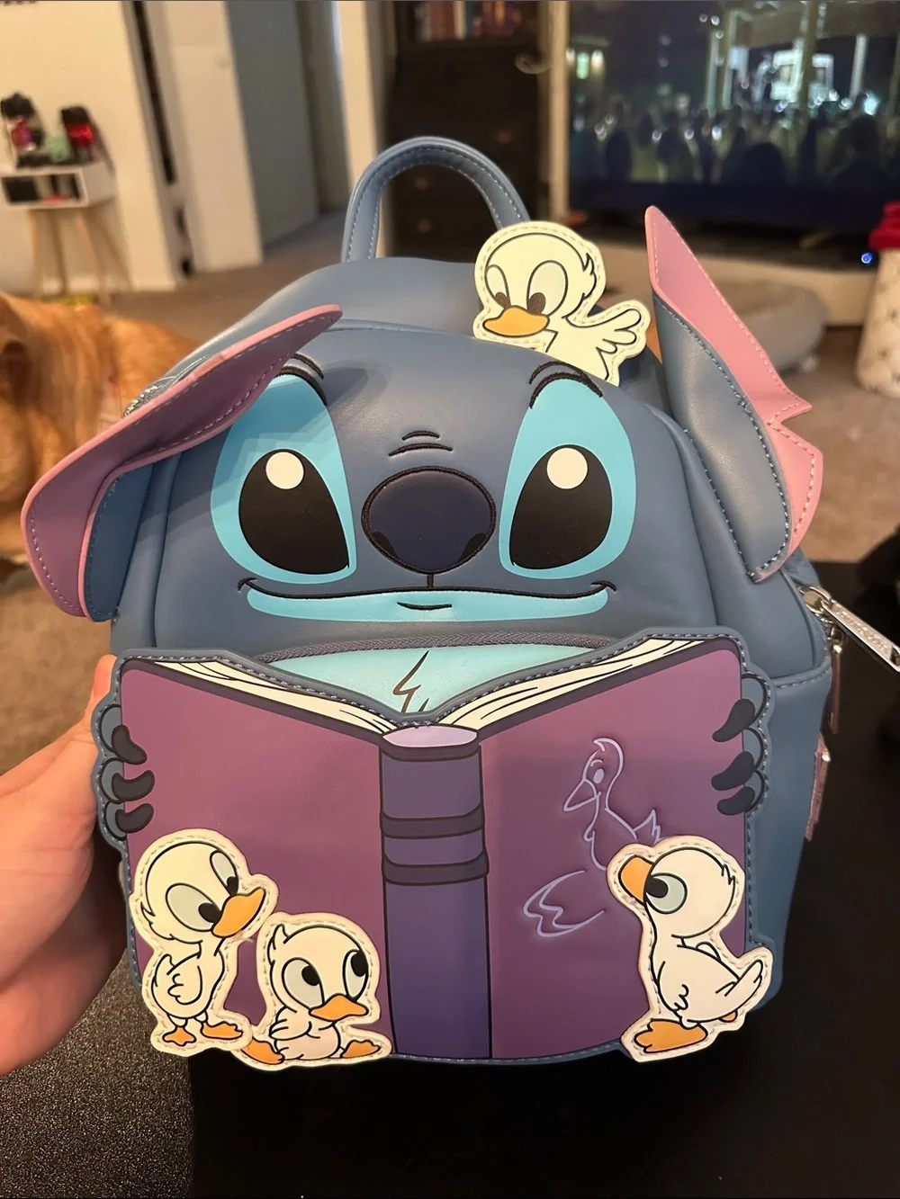 Stitch Backpack with Ducklings